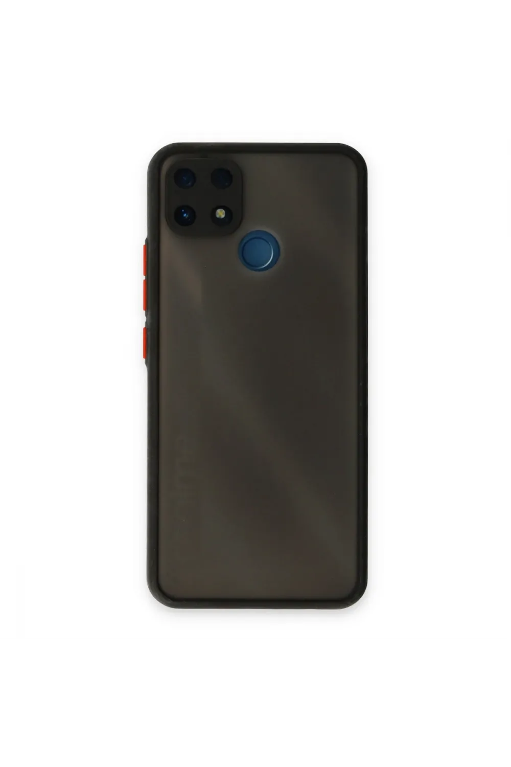 Realme C25 Kılıf Montreal Silikon Kapak - Siyah
