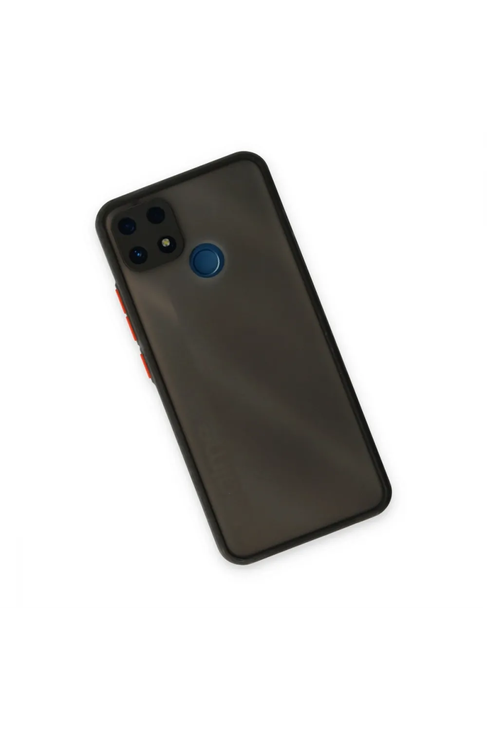 Realme C25 Kılıf Montreal Silikon Kapak - Siyah