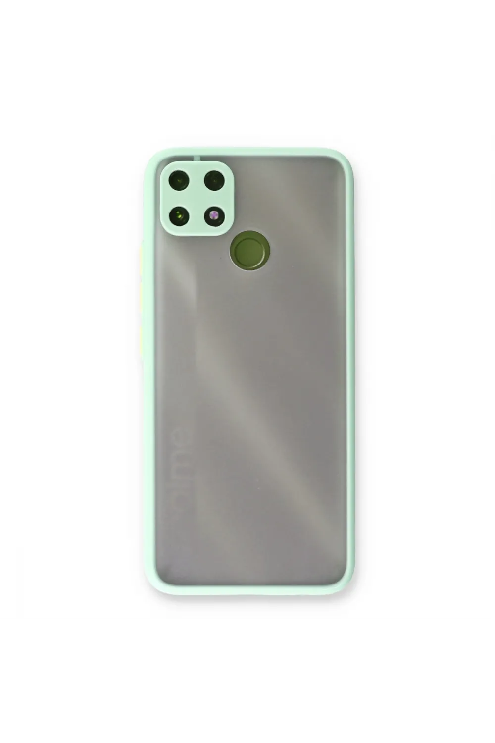 Realme C25 Kılıf Montreal Silikon Kapak - Turkuaz