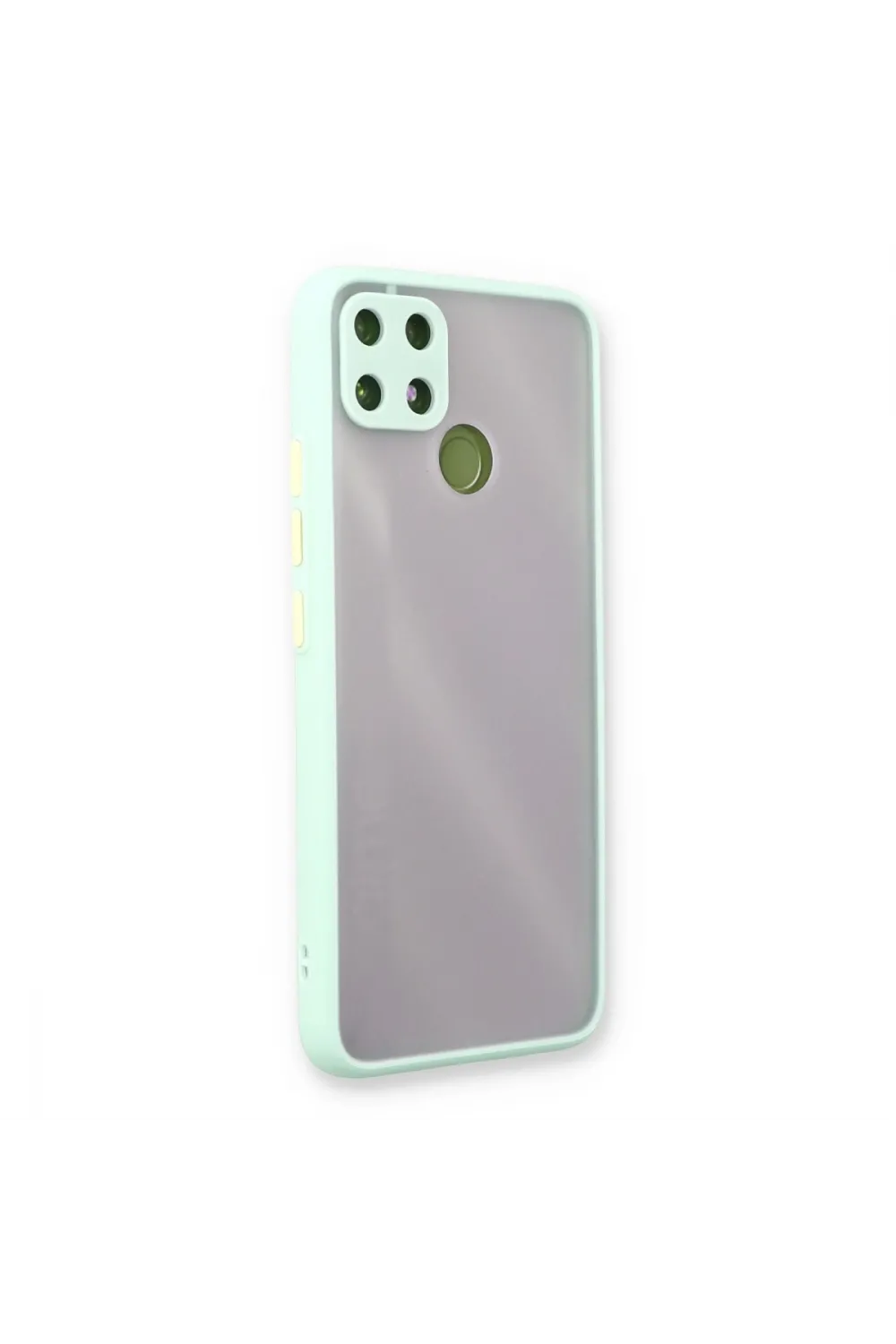 Realme C25 Kılıf Montreal Silikon Kapak - Turkuaz
