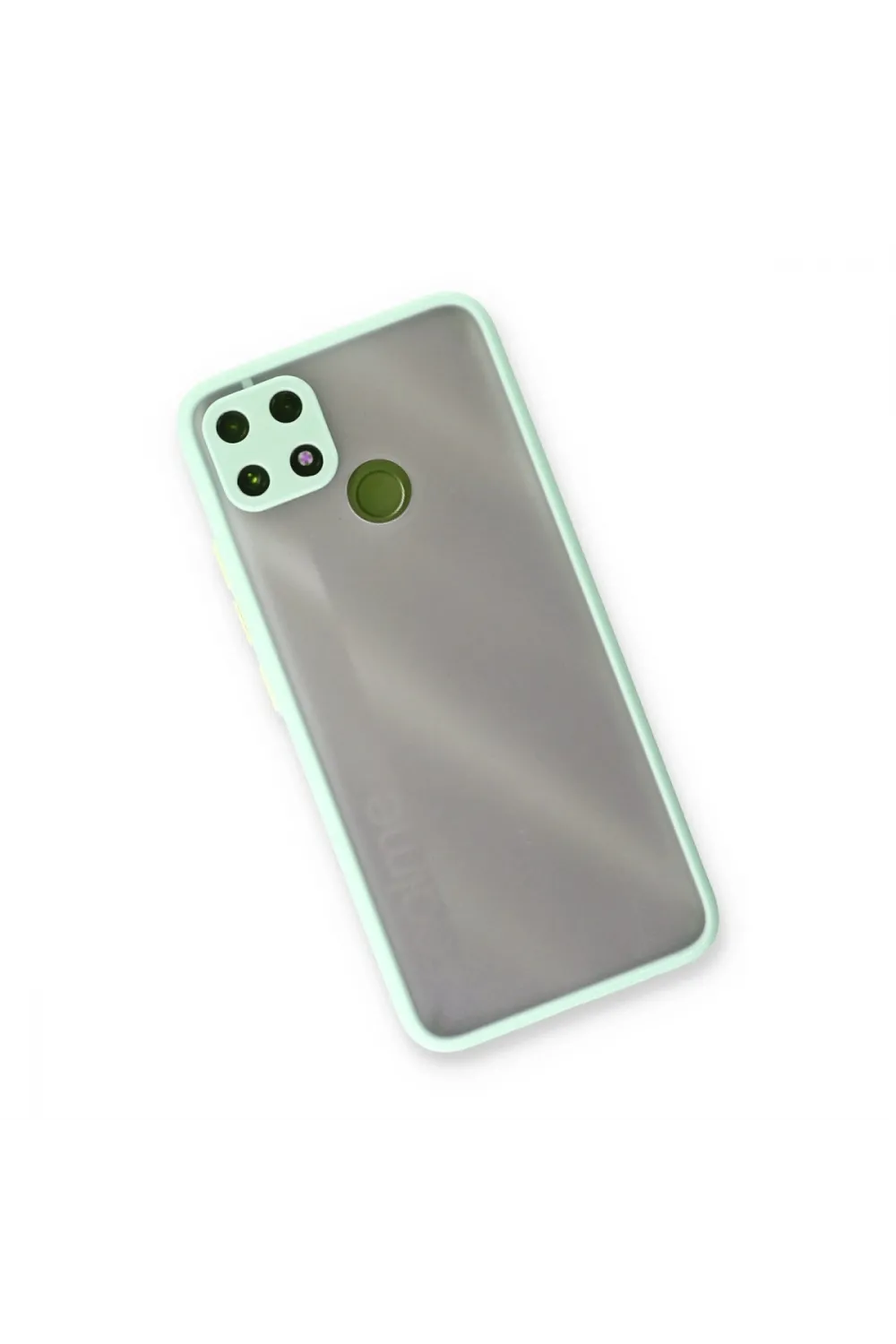 Realme C25 Kılıf Montreal Silikon Kapak - Turkuaz