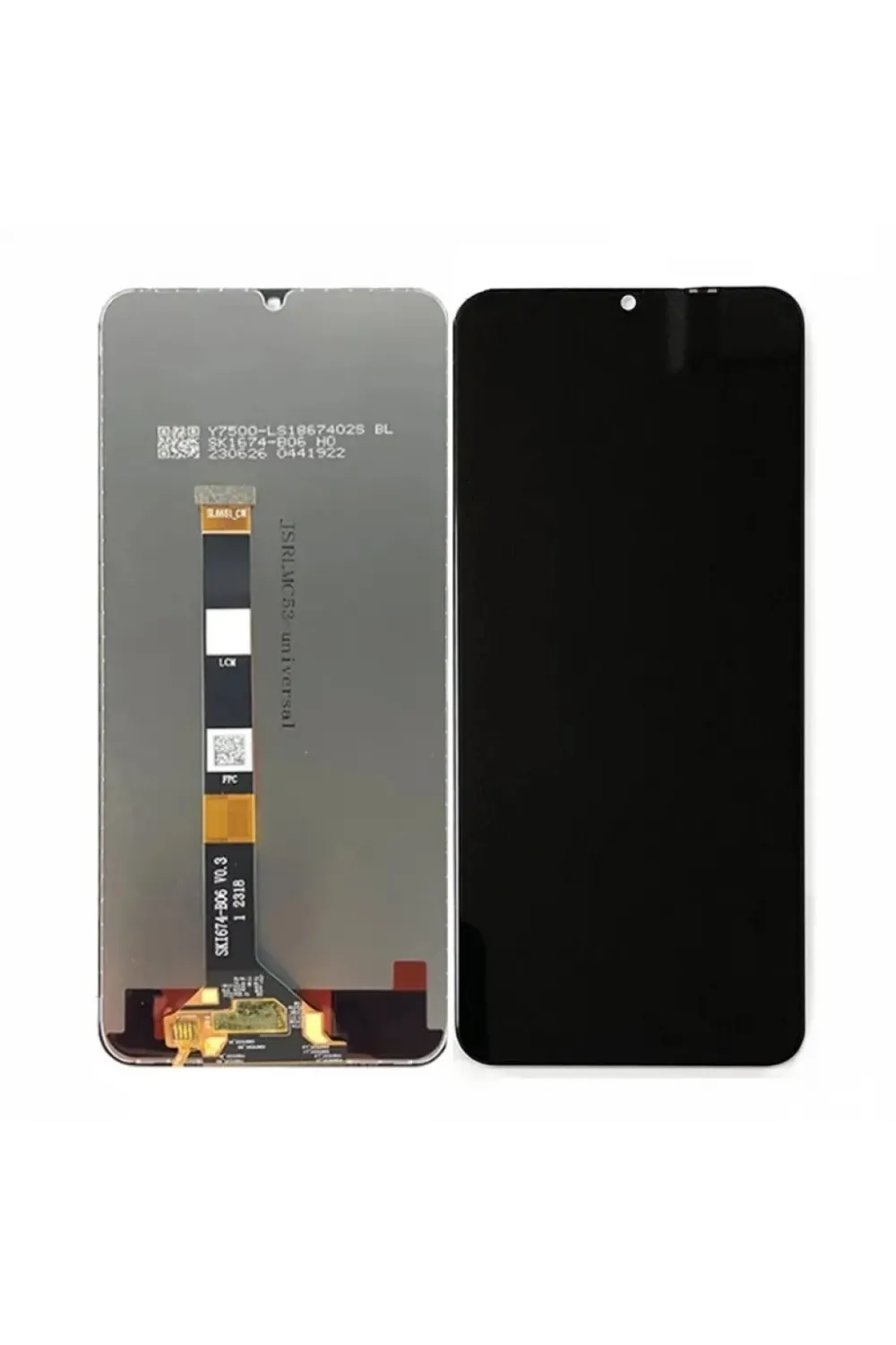 Realme C53 Ekran Dokunmatik SRV (Siyah)