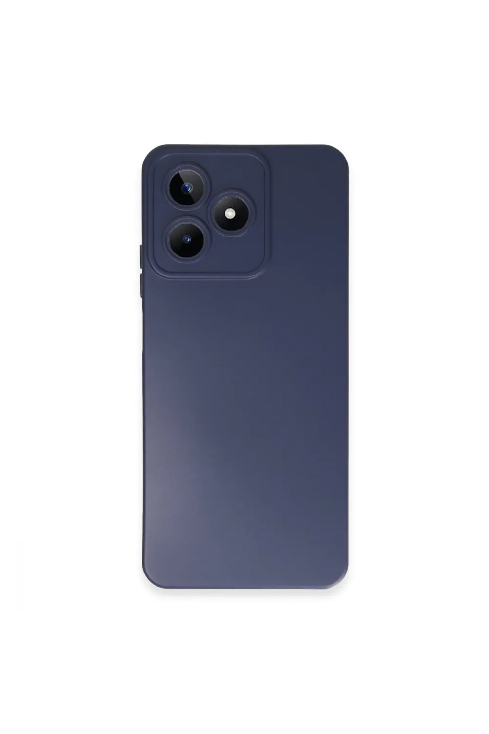 Realme C53 Kılıf Nano İçi Kadife Silikon - Lacivert