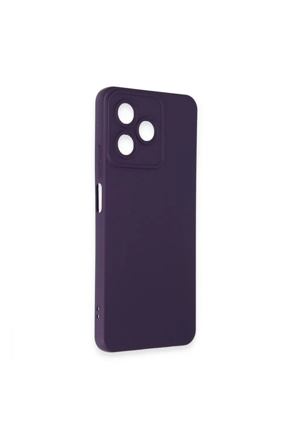 Realme C53 Kılıf Nano İçi Kadife Silikon - Mor