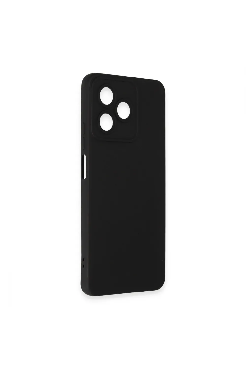 Realme C53 Kılıf Nano İçi Kadife Silikon - Siyah