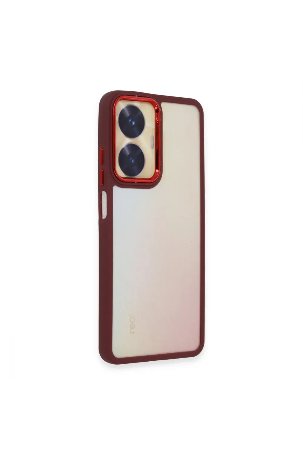 Realme C55 Kılıf Dora Kapak - Kırmızı