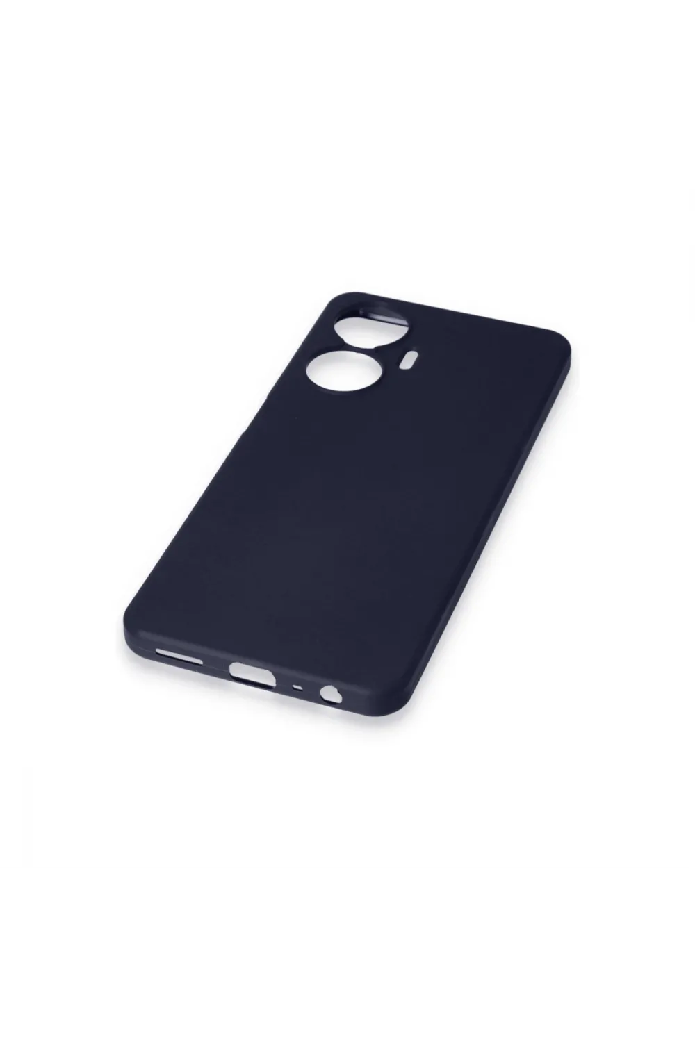 Realme C55 Kılıf First Silikon - Lacivert