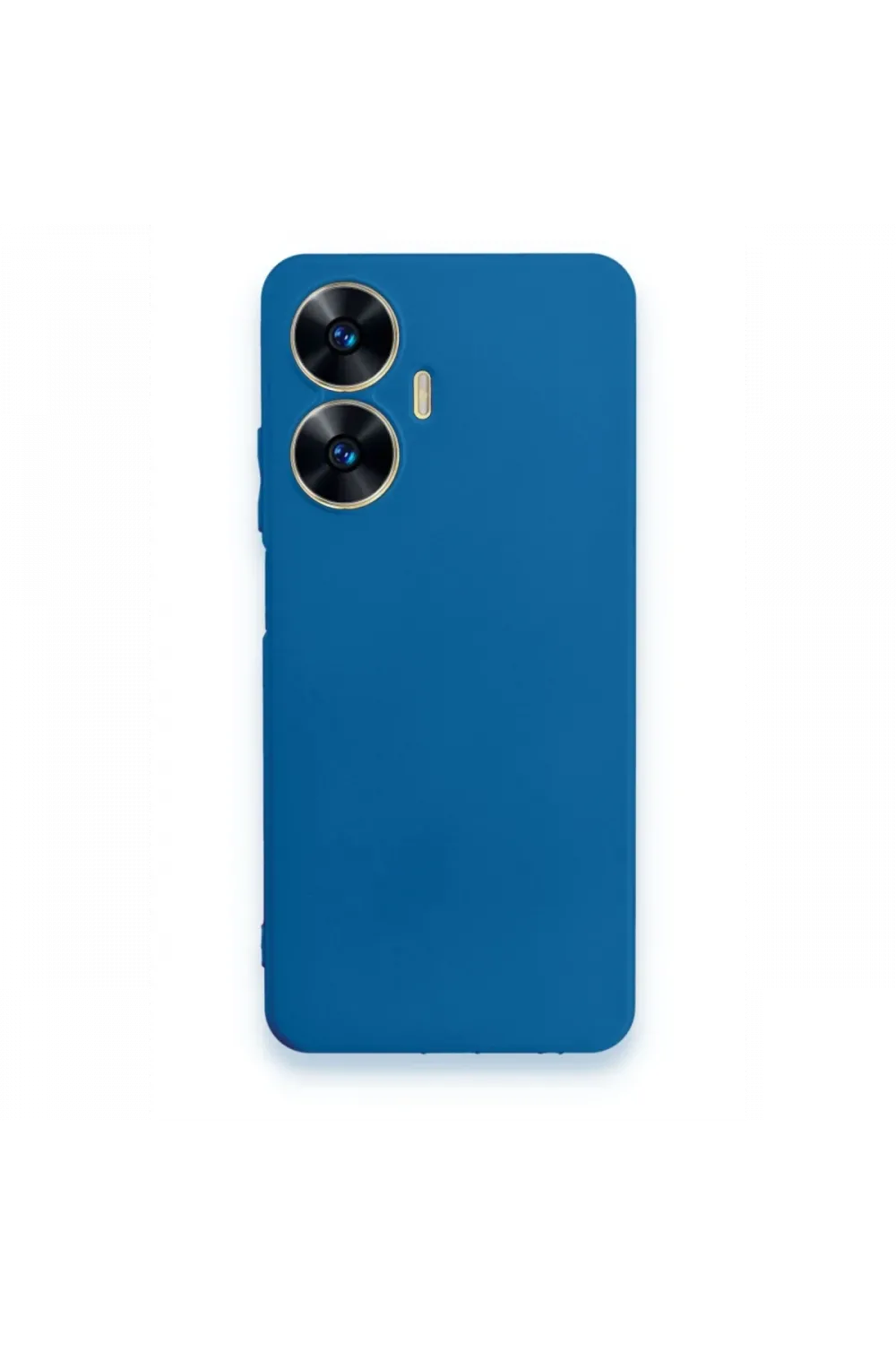 Realme C55 Kılıf First Silikon - Mavi