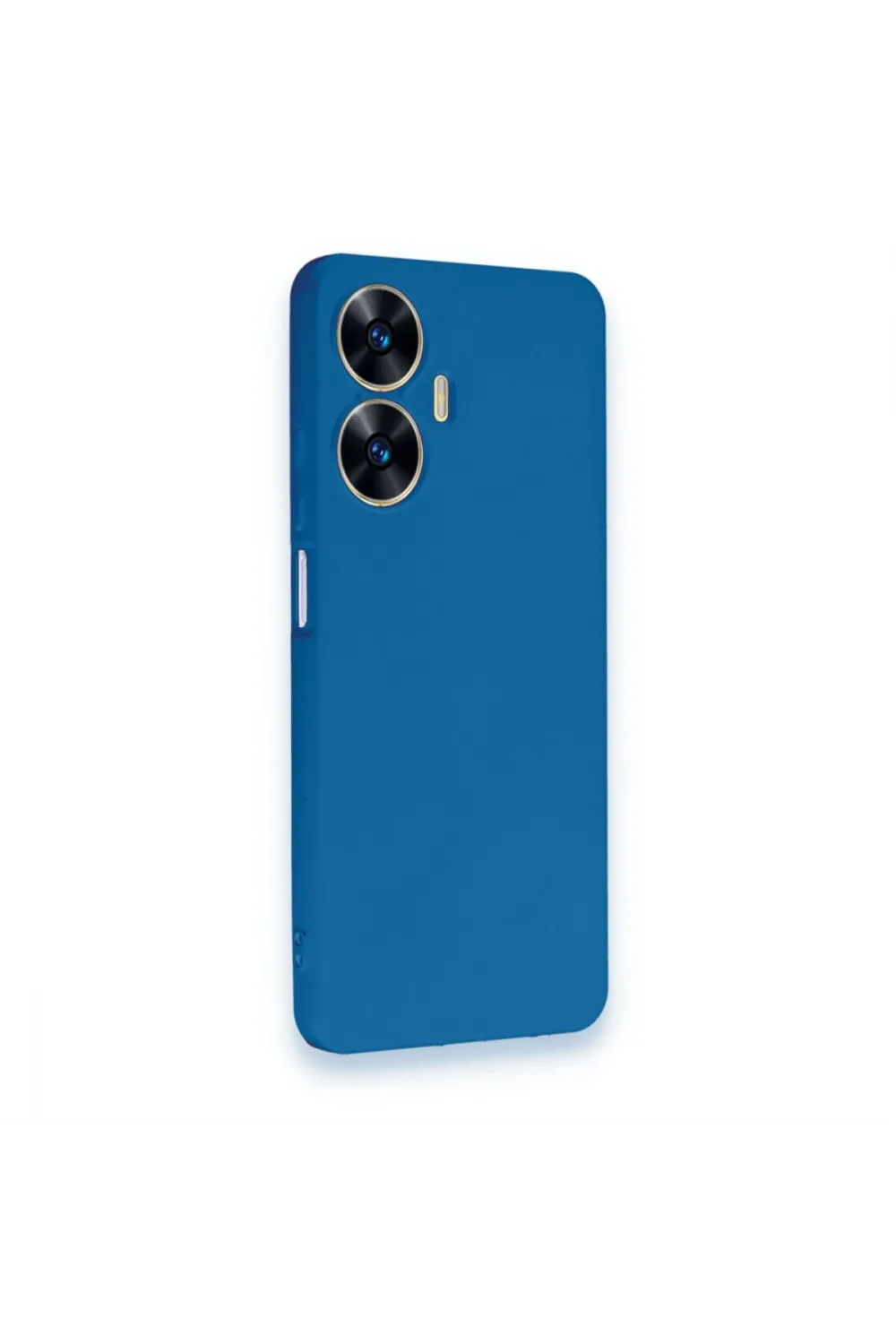 Realme C55 Kılıf First Silikon - Mavi