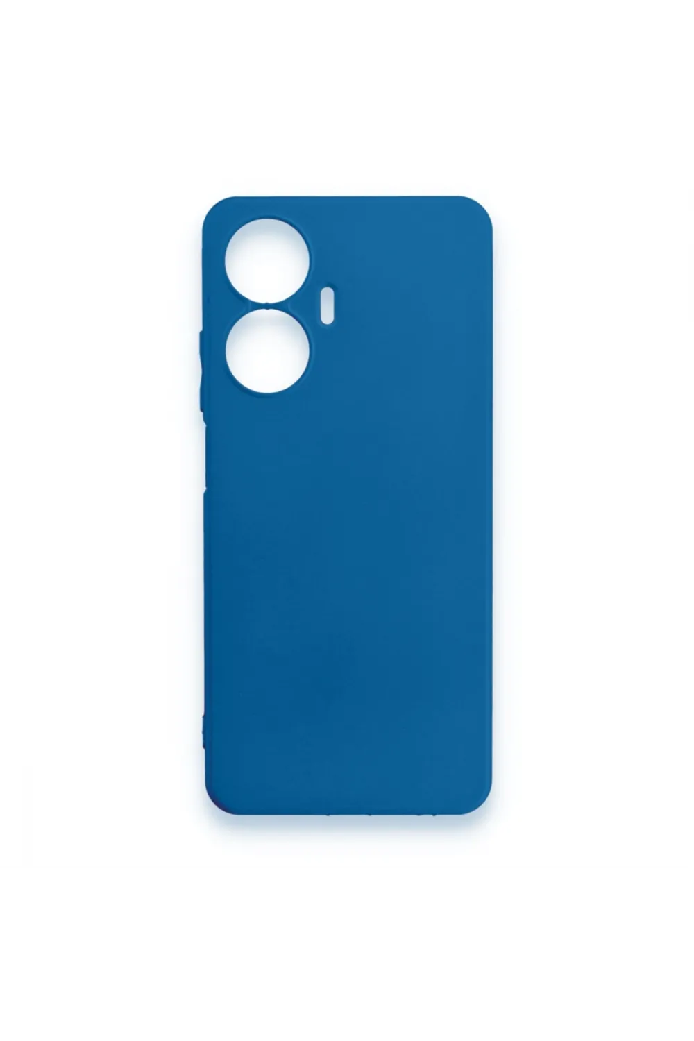 Realme C55 Kılıf First Silikon - Mavi