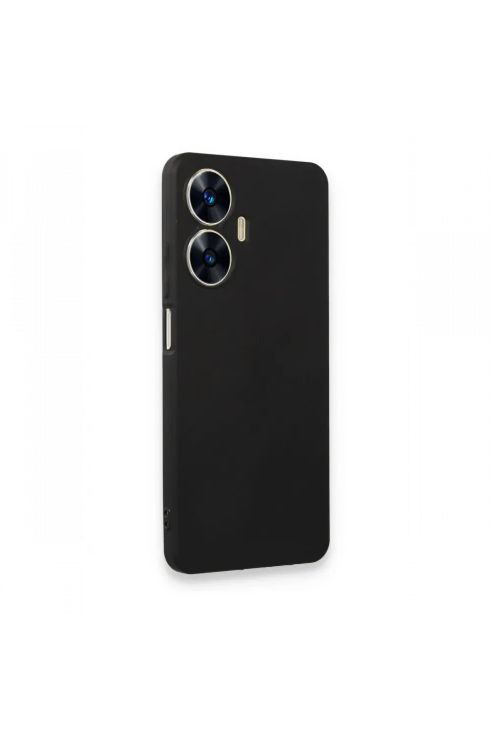 Realme C55 Kılıf First Silikon - Siyah