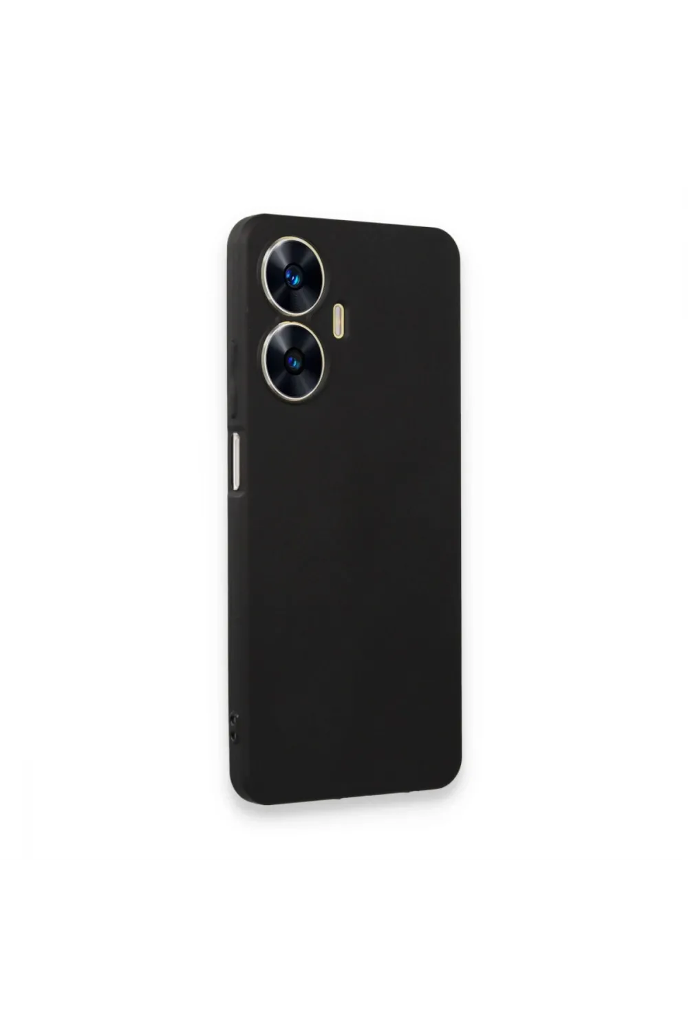 Realme C55 Kılıf First Silikon - Siyah