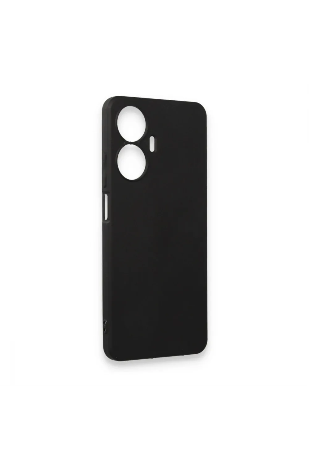 Realme C55 Kılıf First Silikon - Siyah