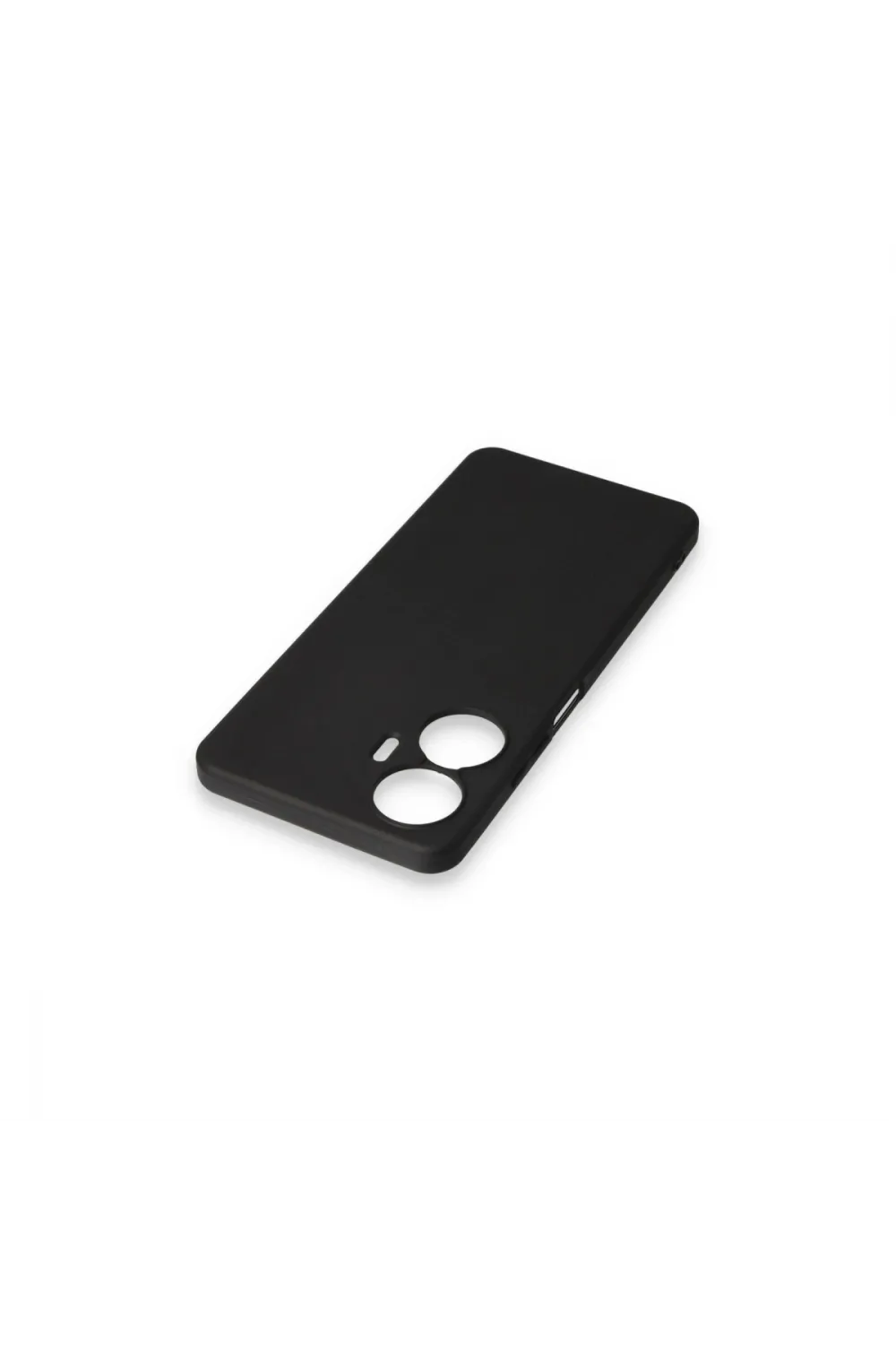 Realme C55 Kılıf First Silikon - Siyah