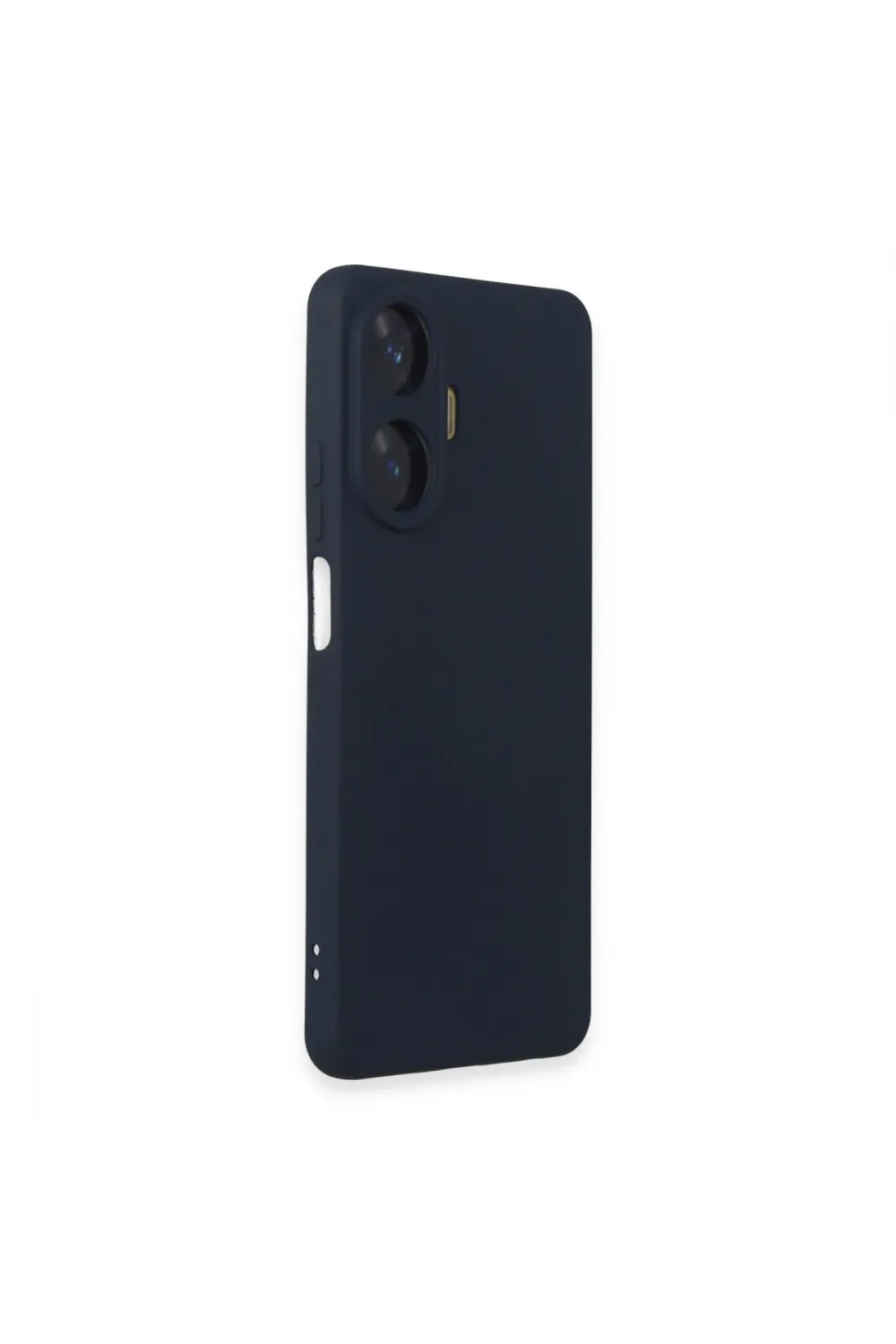 Realme C55 Kılıf Nano İçi Kadife Silikon - Lacivert