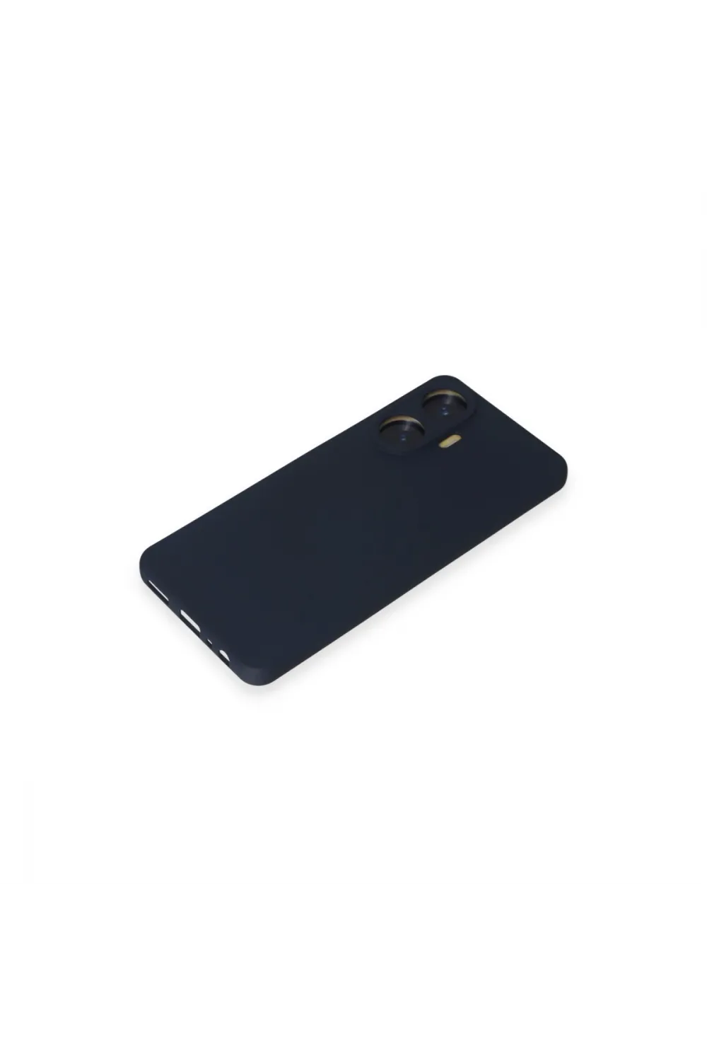 Realme C55 Kılıf Nano İçi Kadife Silikon - Lacivert
