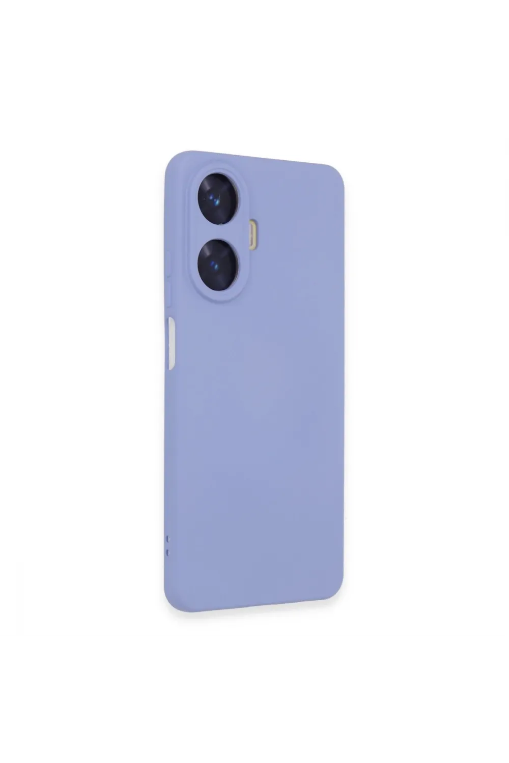 Realme C55 Kılıf Nano İçi Kadife Silikon - Lila