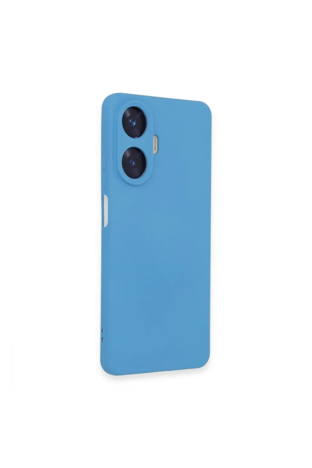 Realme C55 Kılıf Nano İçi Kadife Silikon - Mavi