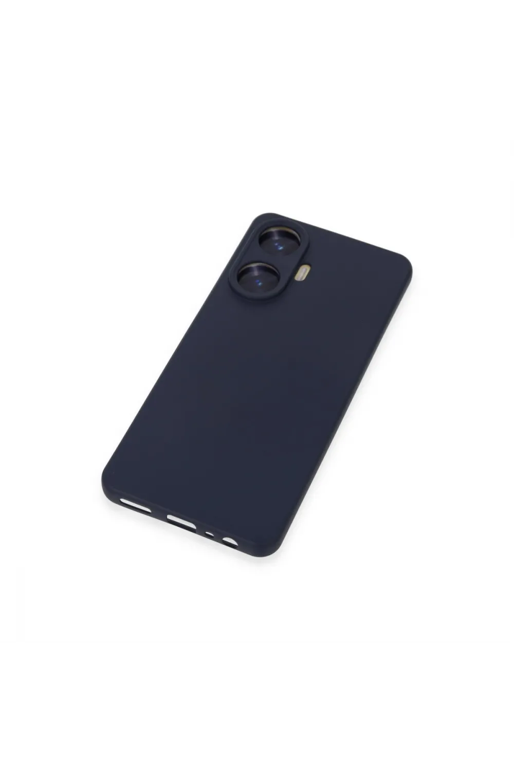 Realme C55 Kılıf Nano İçi Kadife Silikon - Mor