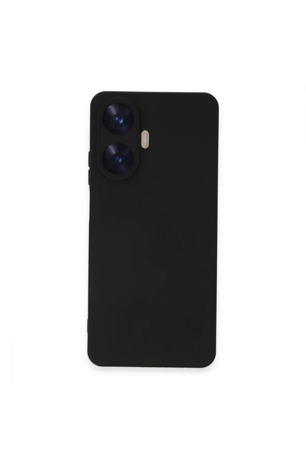 Realme C55 Kılıf Nano İçi Kadife Silikon - Siyah