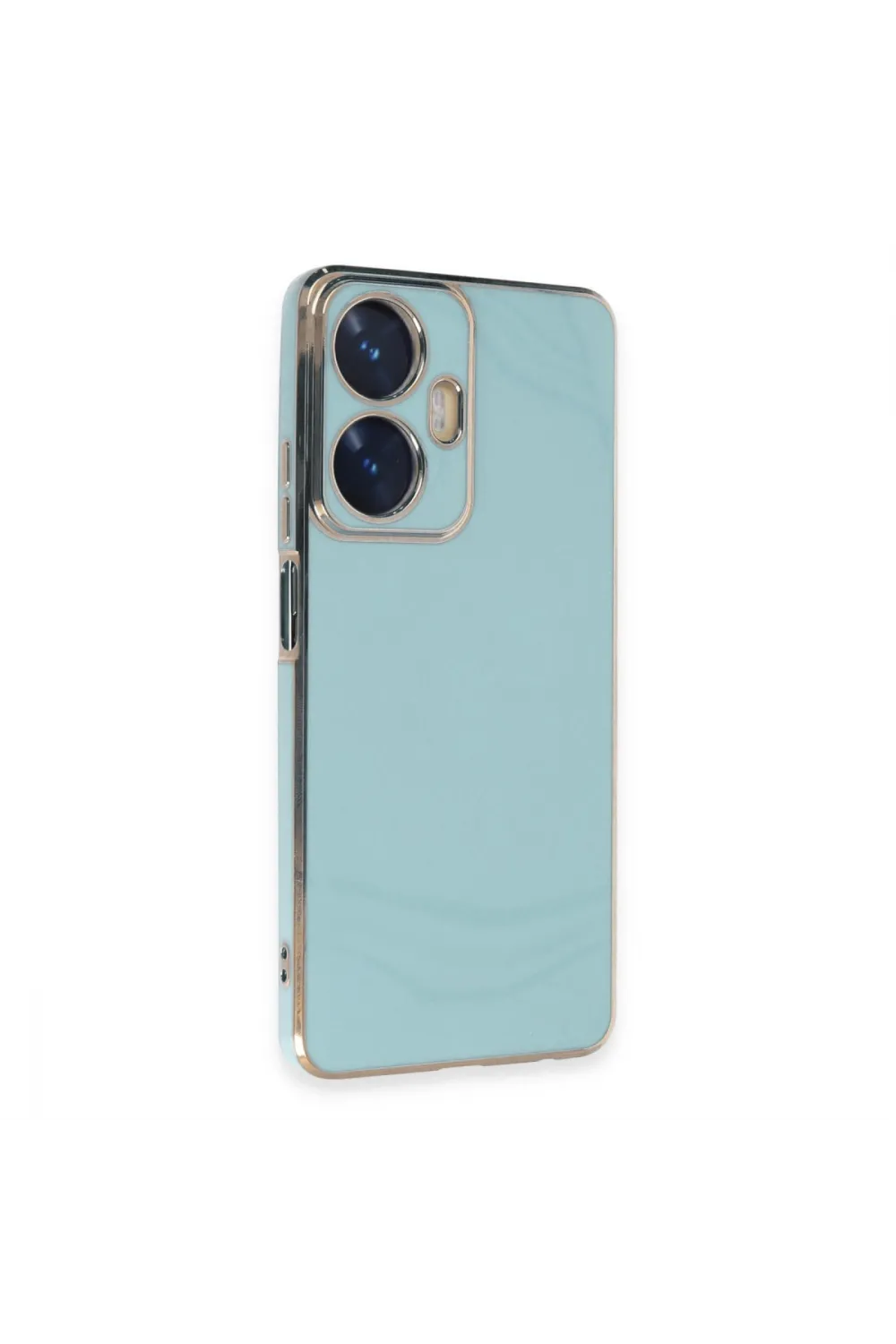 Realme C55 Kılıf Volet Silikon - Açık Yeşil