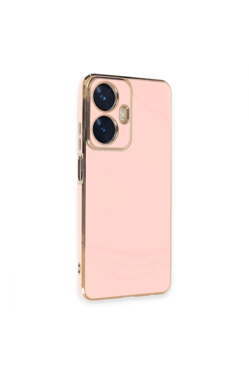 Realme C55 Kılıf Volet Silikon - Pembe