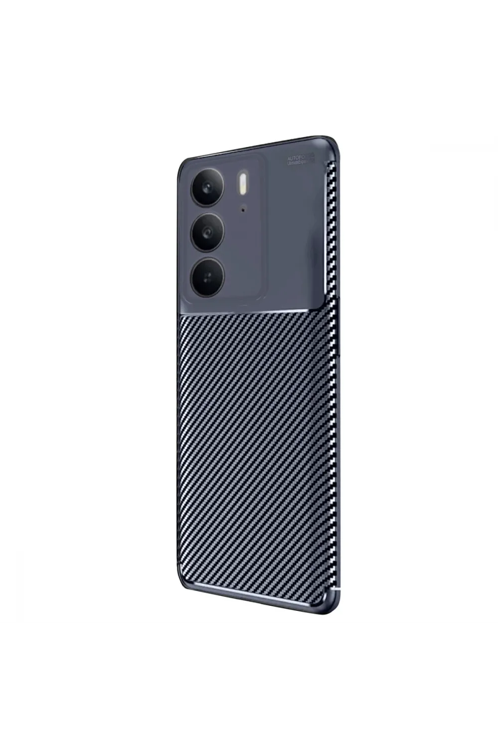 Realme C75 4g Auto Focus Karbon Kapak - Lacivert