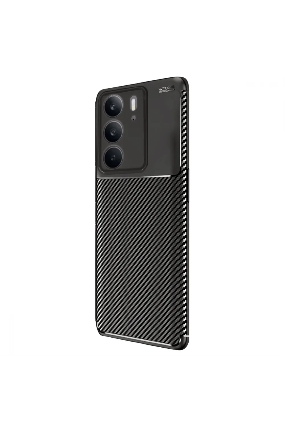 Realme C75 4g Auto Focus Karbon Kapak - Siyah