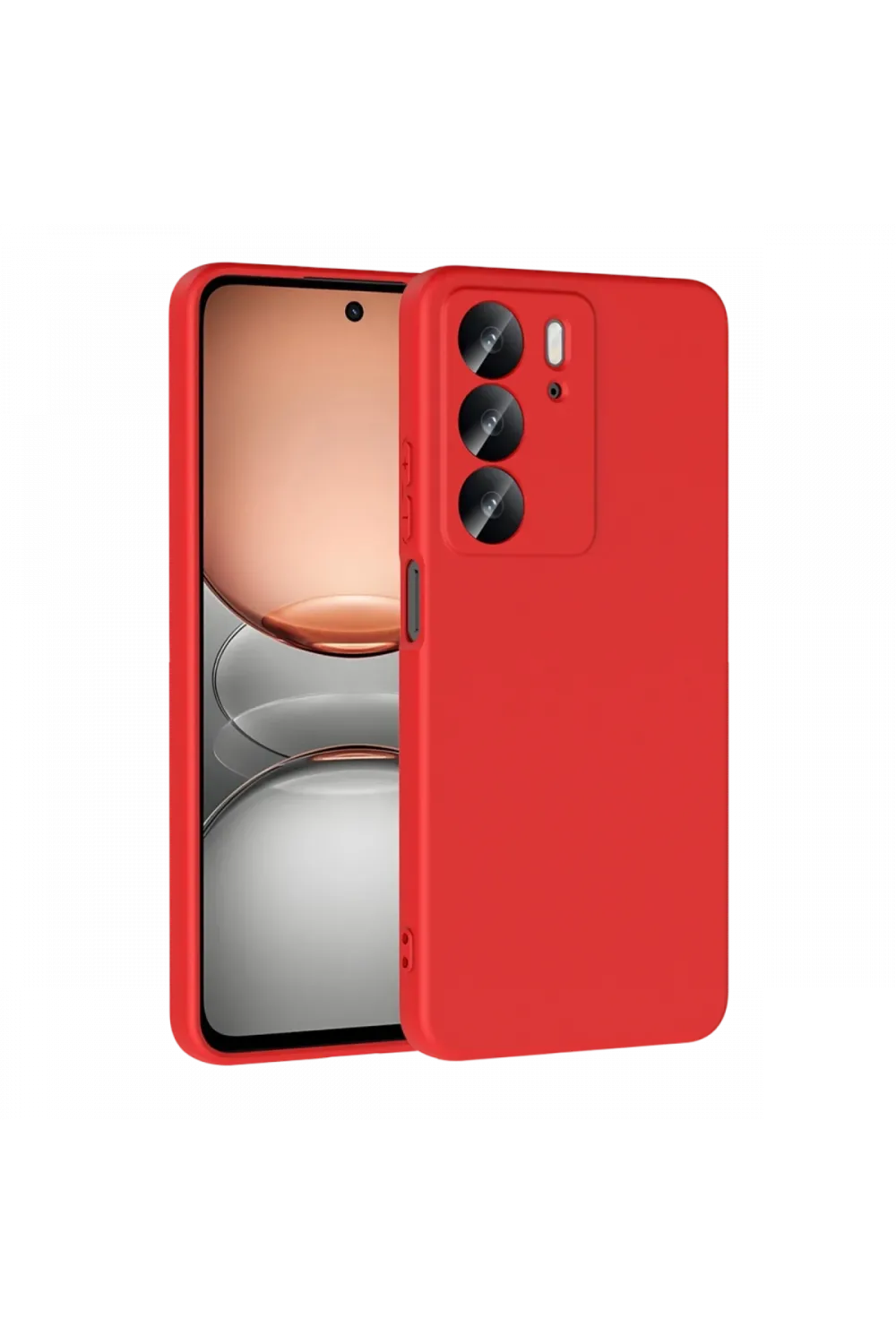 Realme C75 4G First Silikon - Kırmızı
