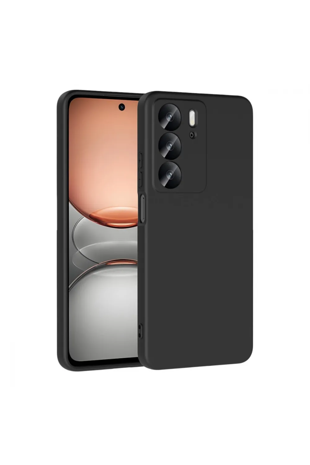 Realme C75 4g First Silikon - Siyah