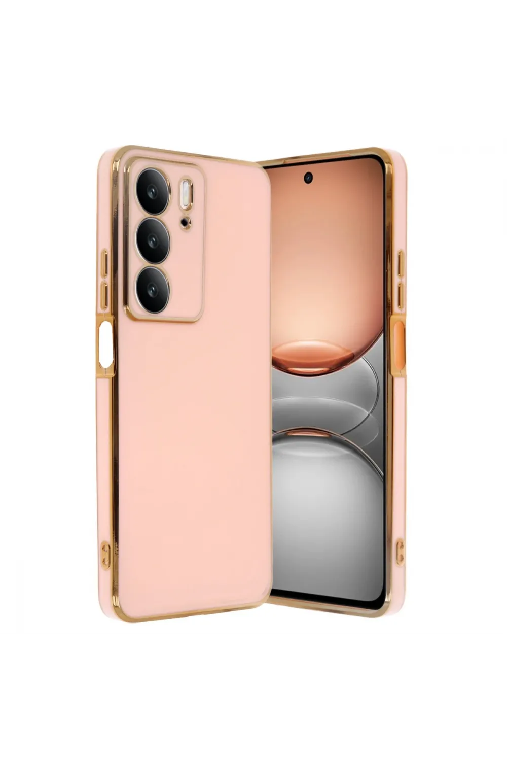 Realme C75 4g Kılıf Volet Silikon - Pembe