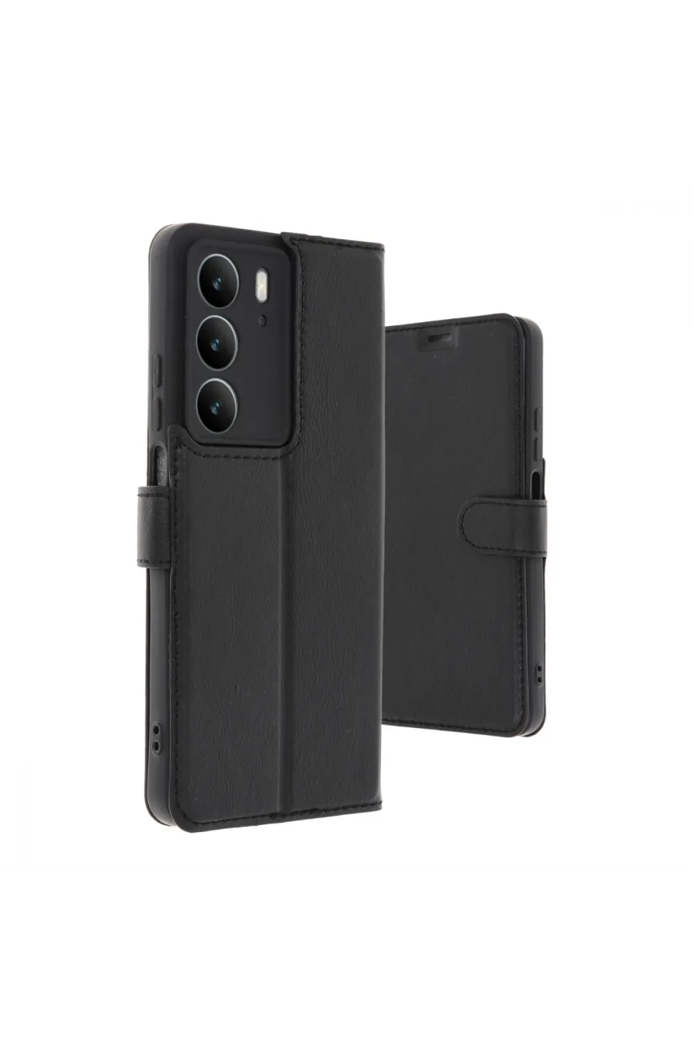 Realme C75 4g Trend S Plus Kapaklı Kılıf - Siyah