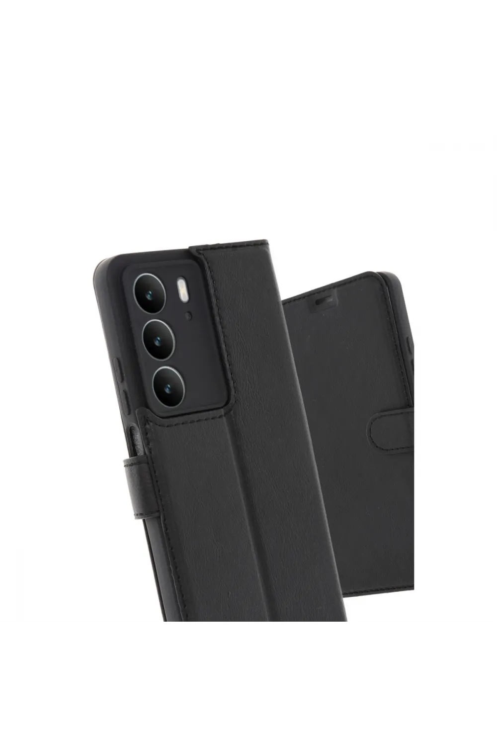 Realme C75 4g Trend S Plus Kapaklı Kılıf - Siyah