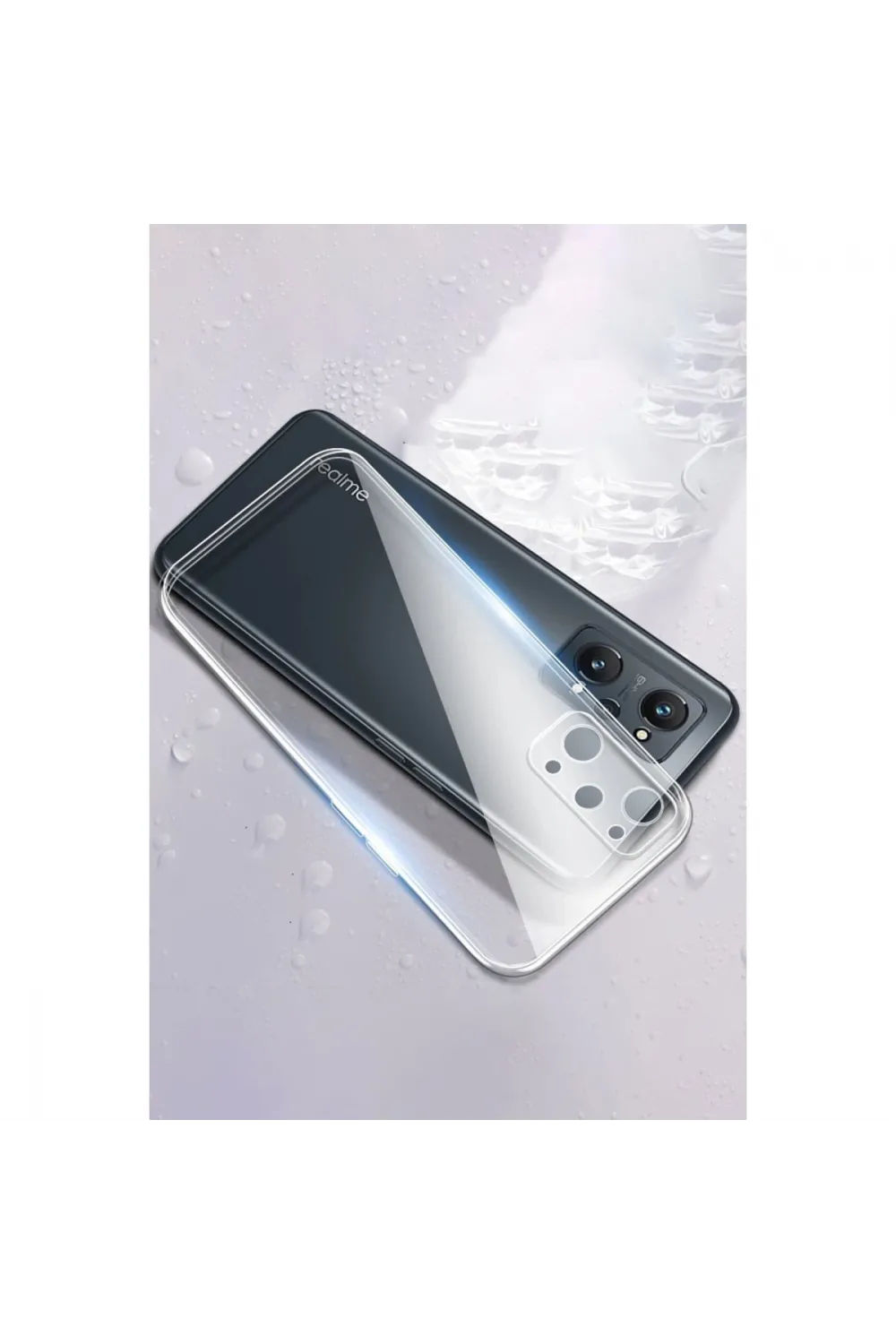 Realme Gt2 Pro 5g Kılıf Lüx Şeffaf Silikon