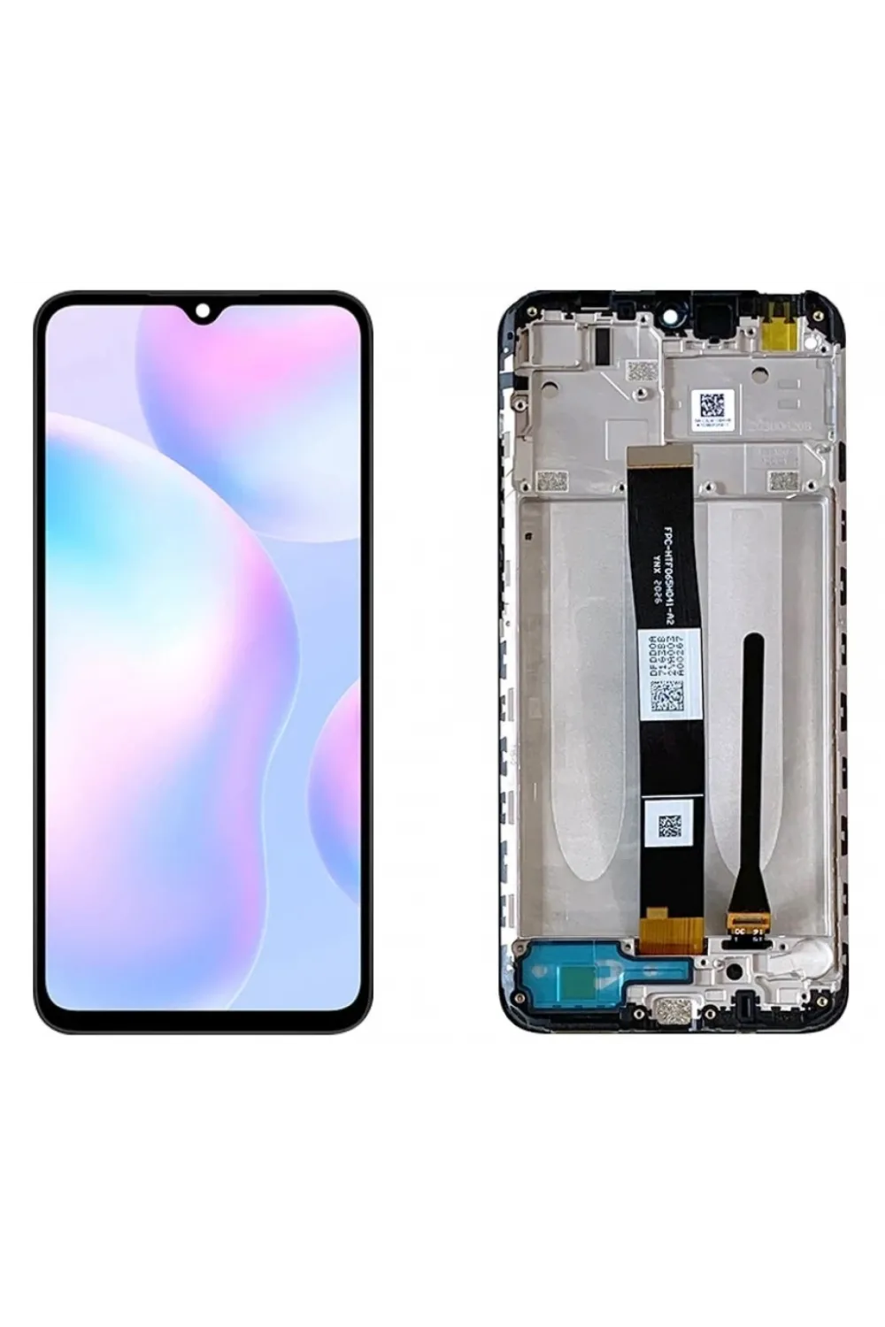 Redmi 9A - 9C Dokunmatik Ekran Çıtalı (Siyah)