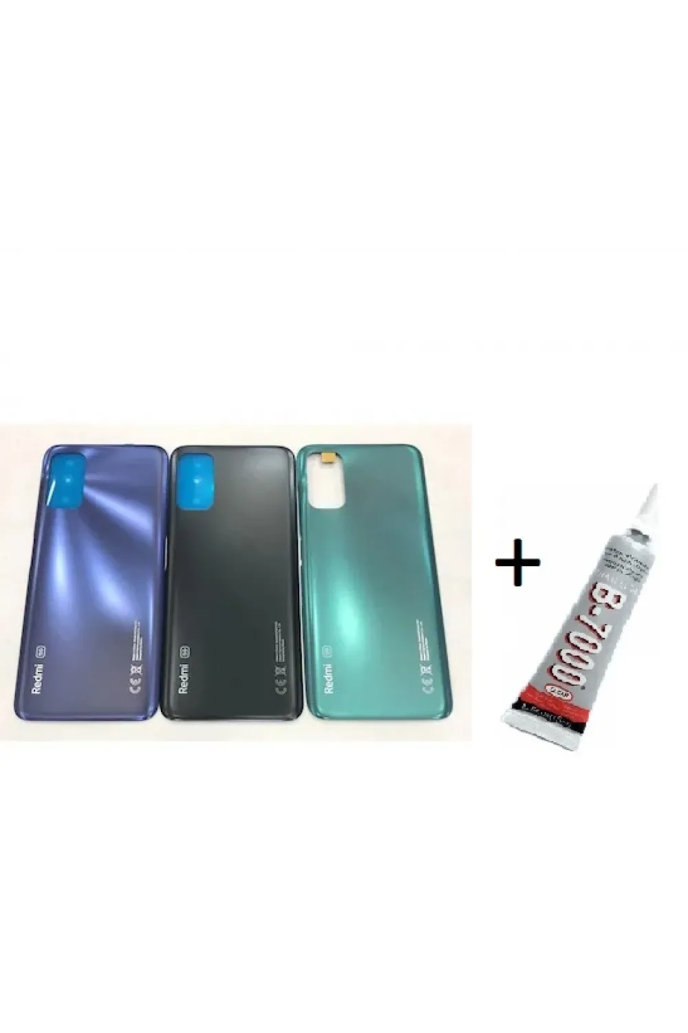 REDMİ NOTE 10 5G Arka Batarya Pil Kapağı SİYAH (B7