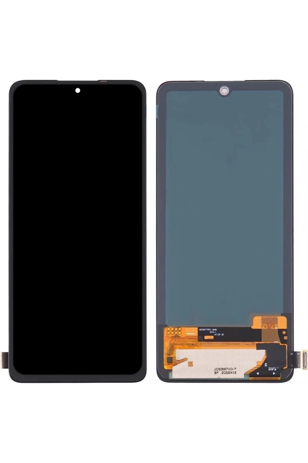 Redmi Note 10 Pro Ekran Dokunmatik OLED (Sİyah)