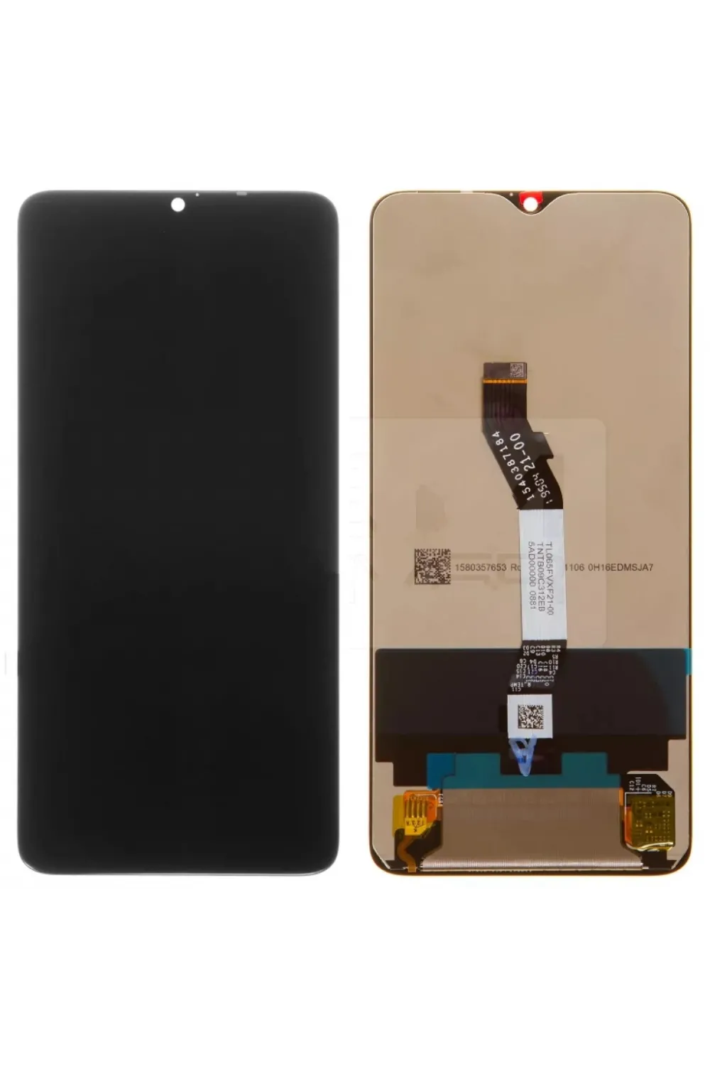 Redmi Note 8 2021 Ekran Dokunmatik SRV (Siyah)