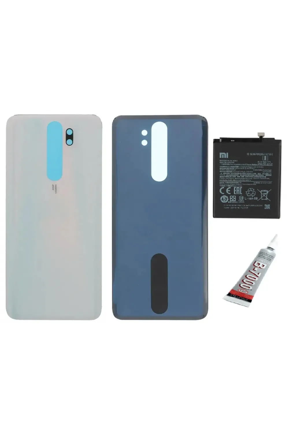Redmi Note 8 Pro Arka Batarya Kapağı ,batarya Ve B