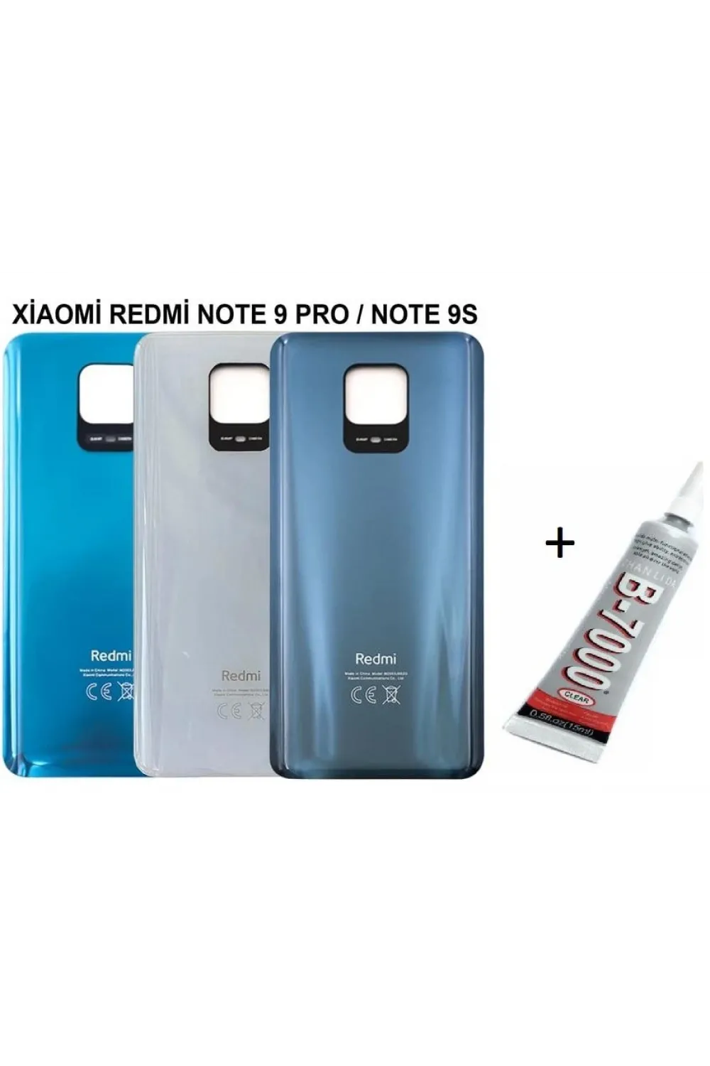 REDMİ NOTE 9 PRO - NOTE 9S Arka Batarya Pil Kapağı