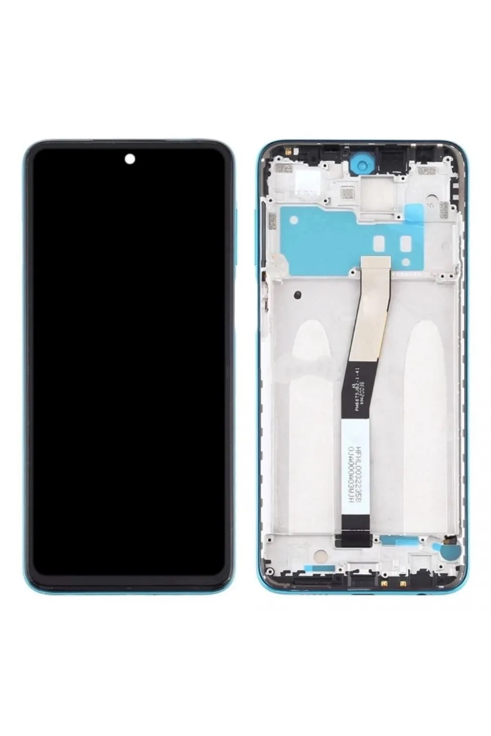 Redmi Note 9S Lcd Dokunmatik Ekran Çıtalı (Siyah)