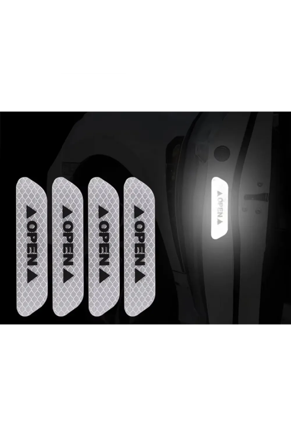 Reflektif Araç Kapı Stickerı