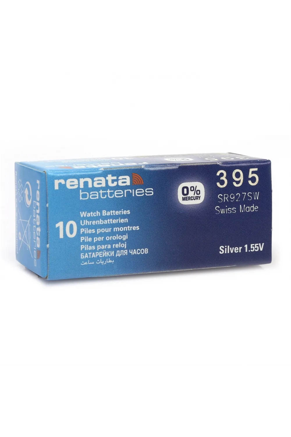 Renata 395 Sr927sw 1.55v Alkalin Saat Pili 10 Adet