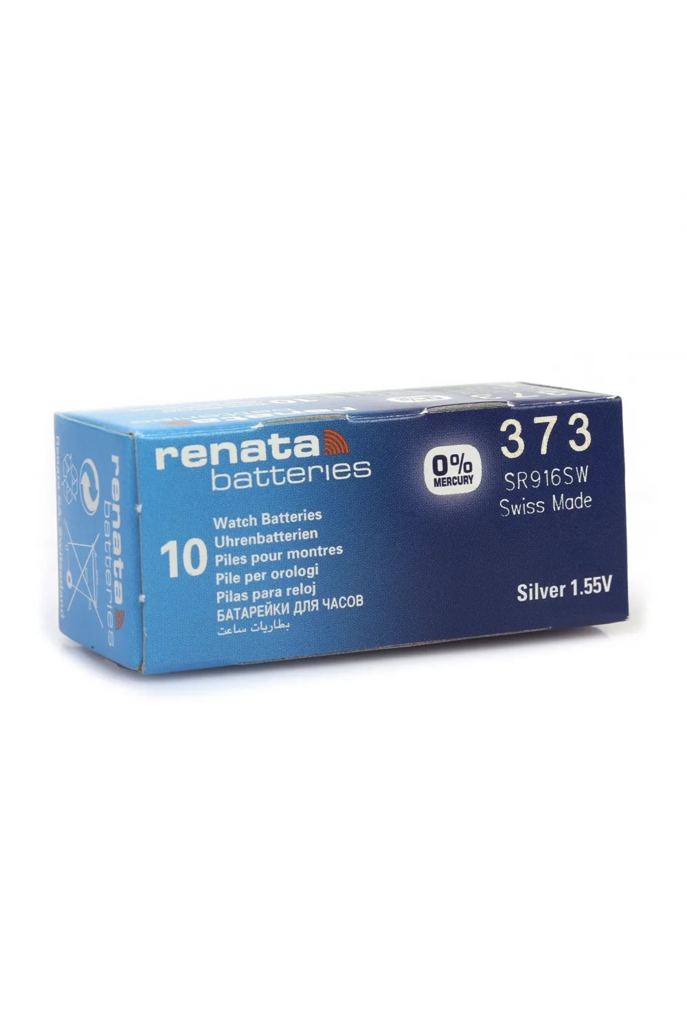 Renata 395 Sr927sw 1.55v Alkalin Saat Pili 10 Adet