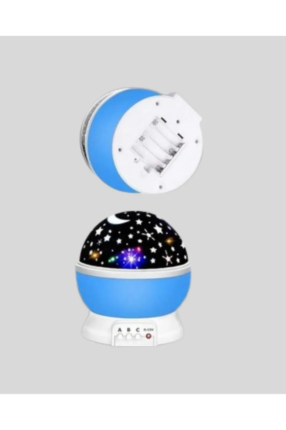 Renkli Led Gece Lambası 6 Işık Modlu Çocuk Odası Atmosfer Aydınlatma