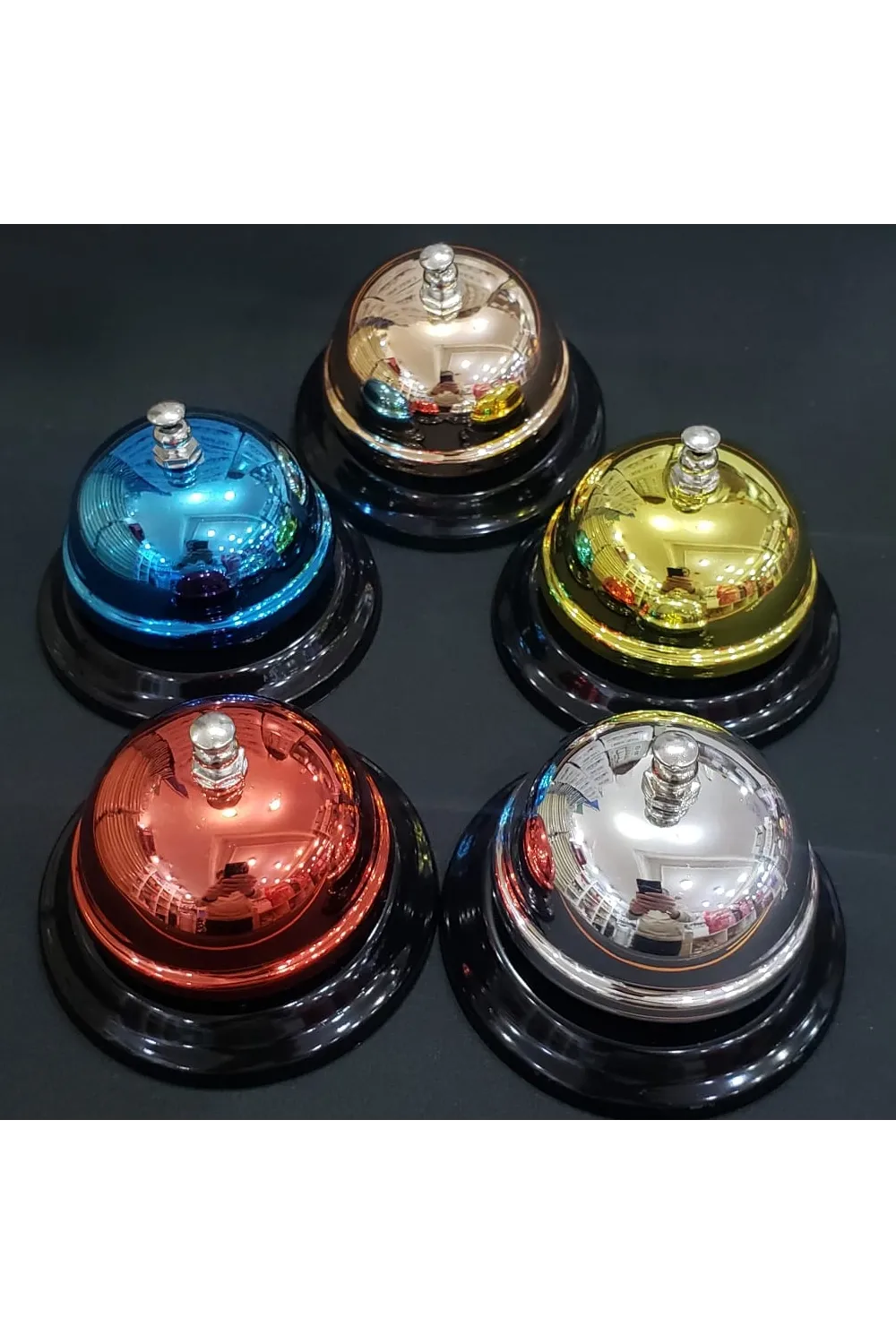 Renkli Metal Resepsiyon Zili