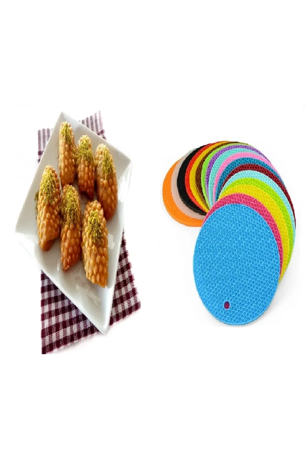 Renkli Nihale Kalbura Bastı Kalıbı