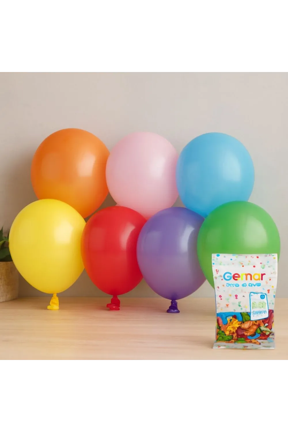 Renkli Su Balonları 500lü (8 cm)