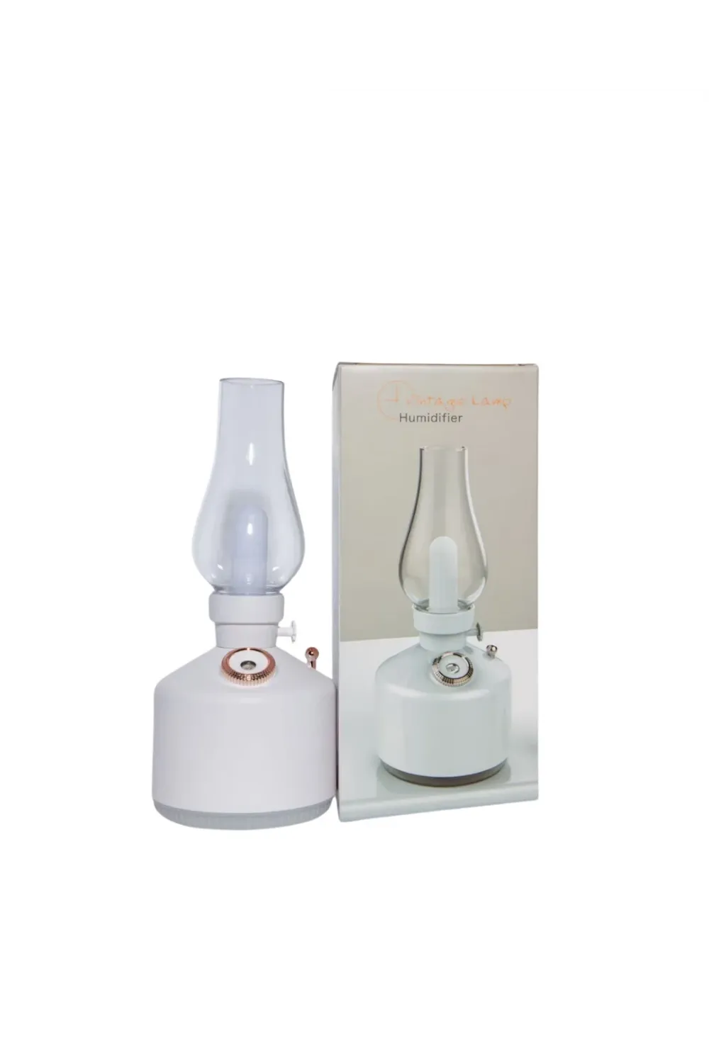 Retro Led Işıklı 1200 Mah Şarjlı Aroma Difüzörü 280 Ml Su Kapasiteli