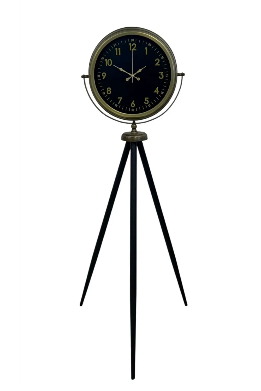Retro Luxury Tripod Ayaklı Saat